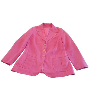 Women's Prestige of Boston Vintage Pink Blazer Size 14
